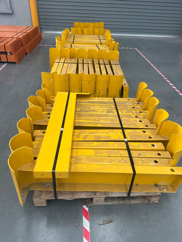 End of Row Protector (Bollard) - Left & Right Pair - As New Condition