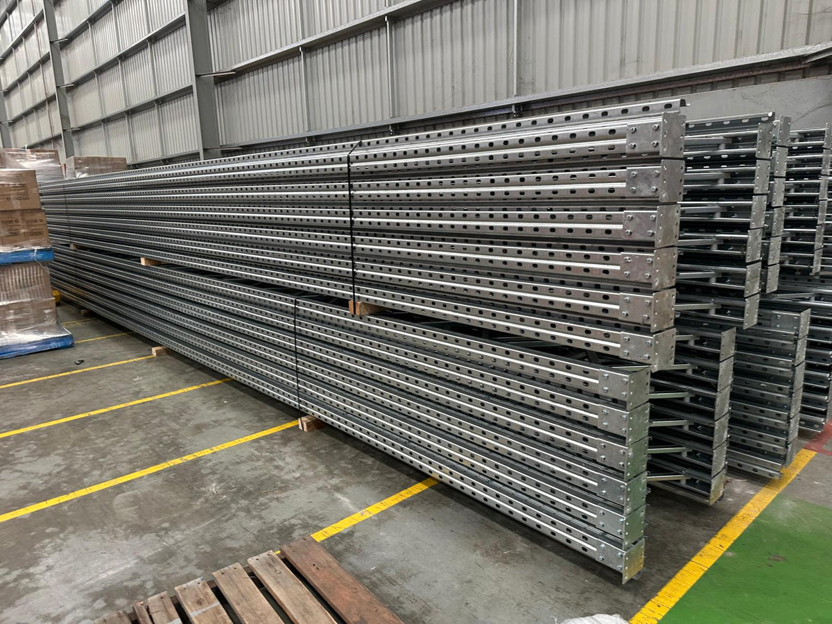 Apc Racking Beam APC - 43 Frames & 750 Beams Combo - 8550mm H x 2580mm W – Used Pallet Rack