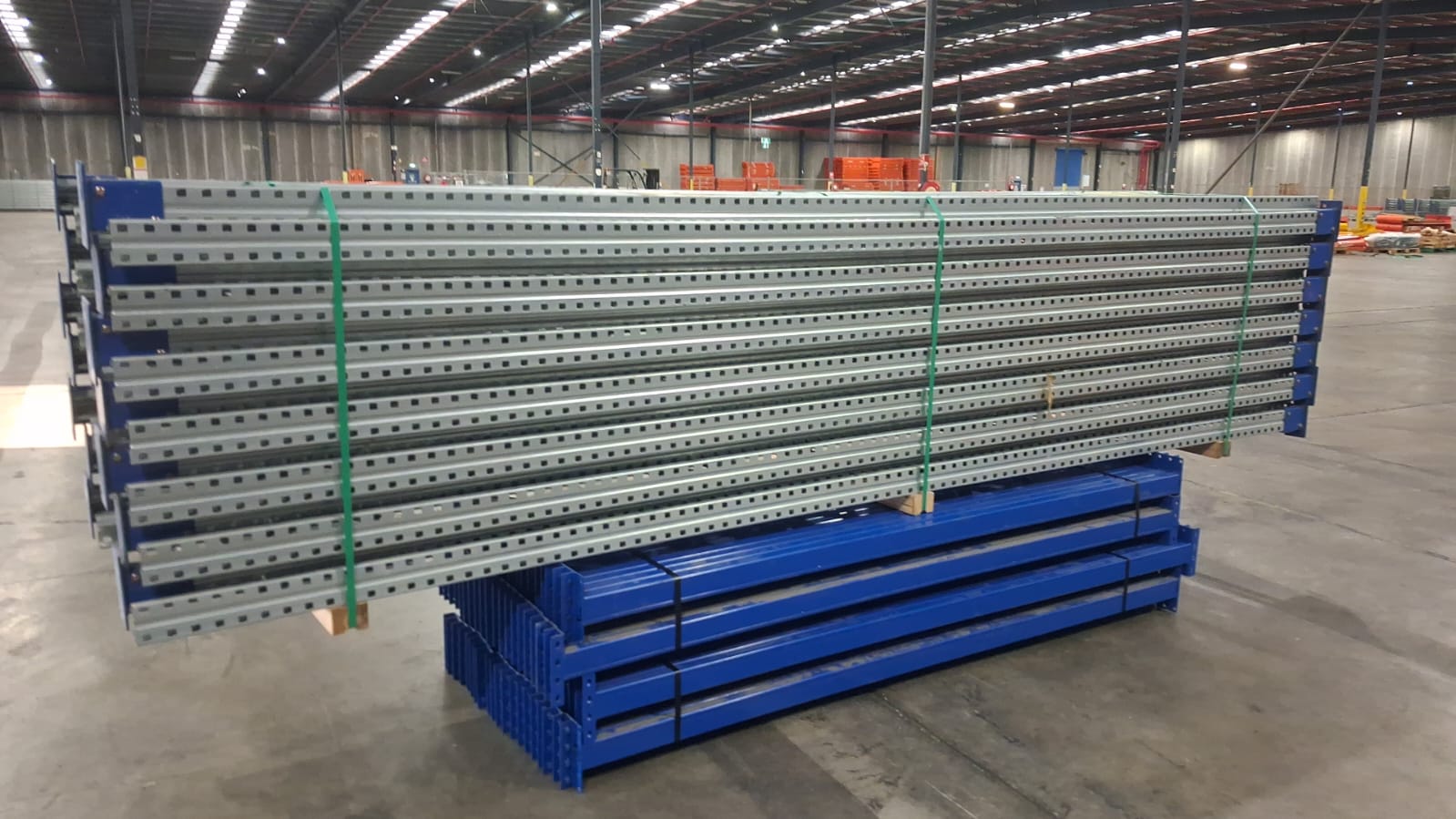 SSI Schaefer - Pallet Racking - 16 Frames & 80 Beams Combo - 4655mm H ...