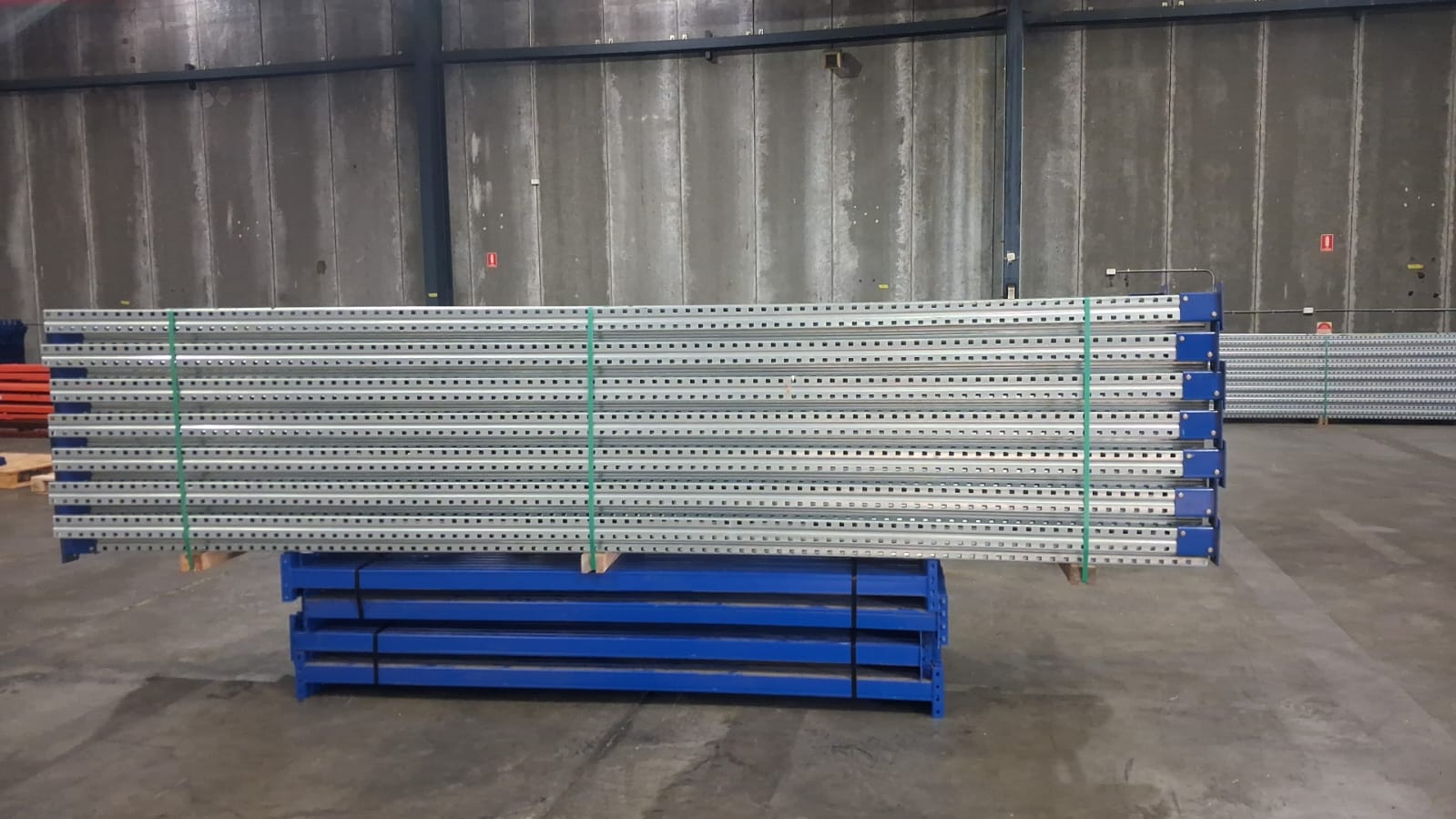 Ssi Pallet Racking SSI Schaefer - Pallet Racking - 16 Frames & 80 Beams Combo - 4655mm H ...
