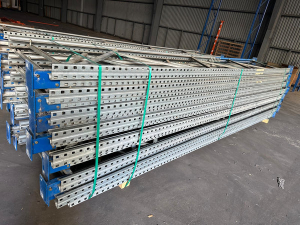 SSI Schaefer - Pallet Racking - 15 Frames & 68 Beams Combo - 4850mm H x 2600mm W